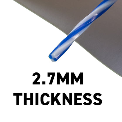 15m Dual Core Twisted Blue Chess Trimmer Line, 2.7mm