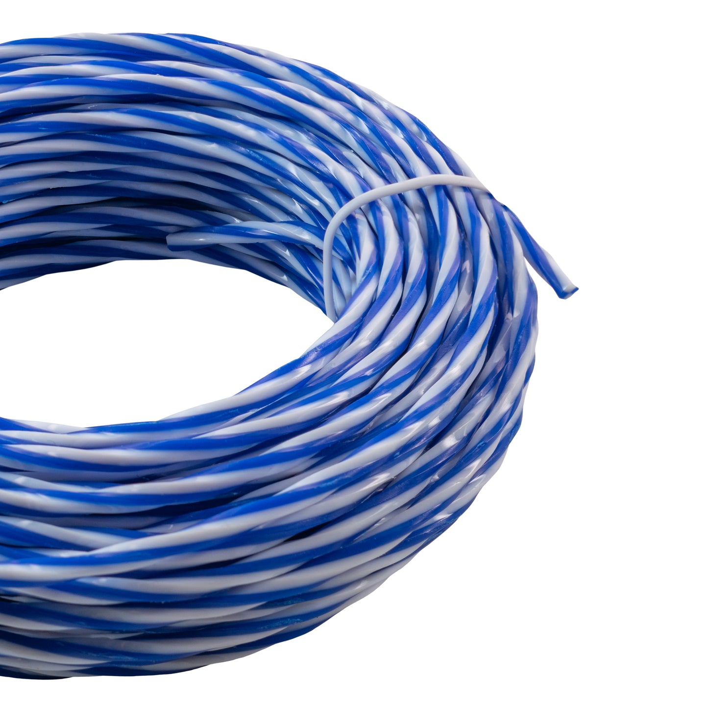 15m Dual Core Twisted Blue Chess Trimmer Line, 2.7mm