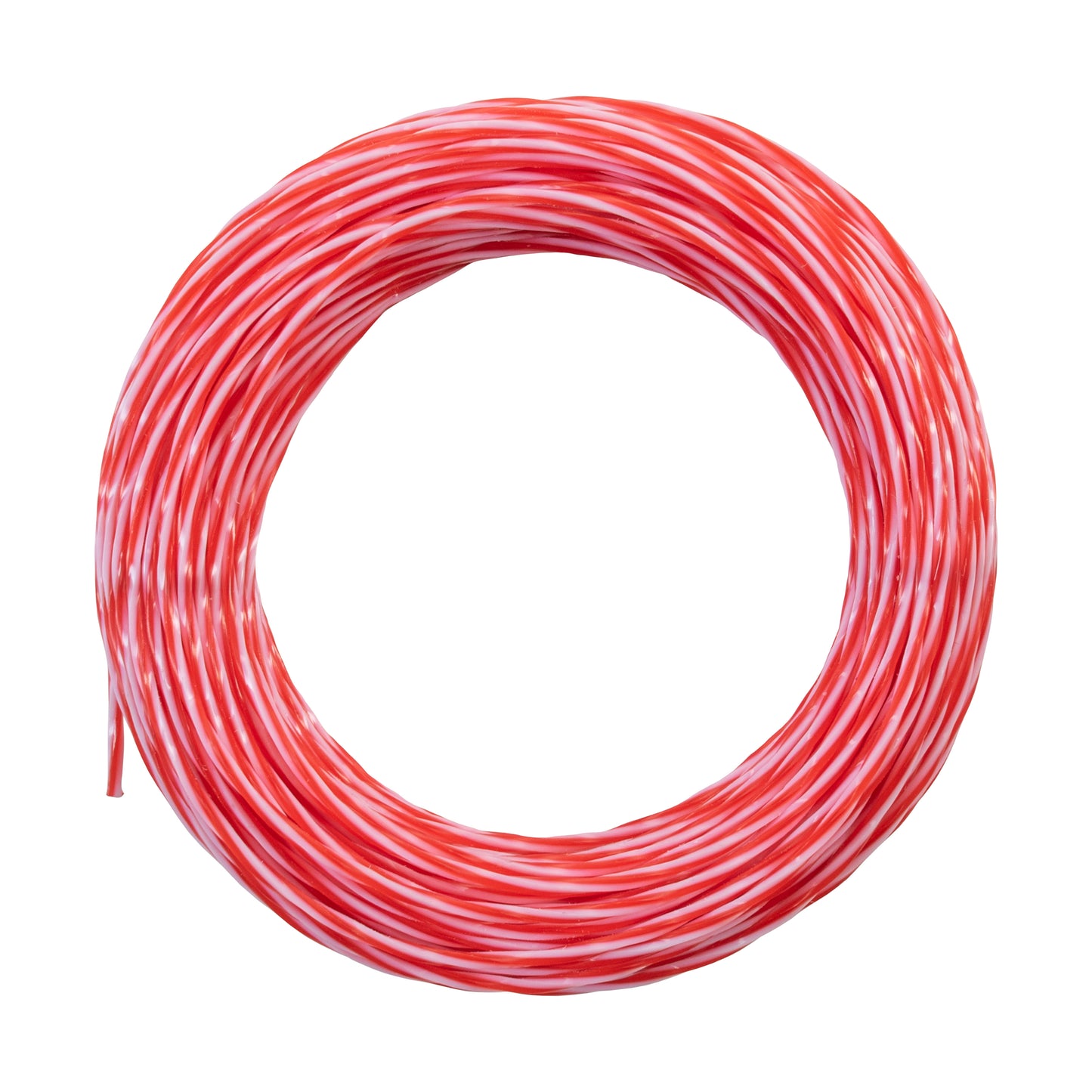 15m Dual Core Twisted Red Chess Trimmer Line, 1.6mm