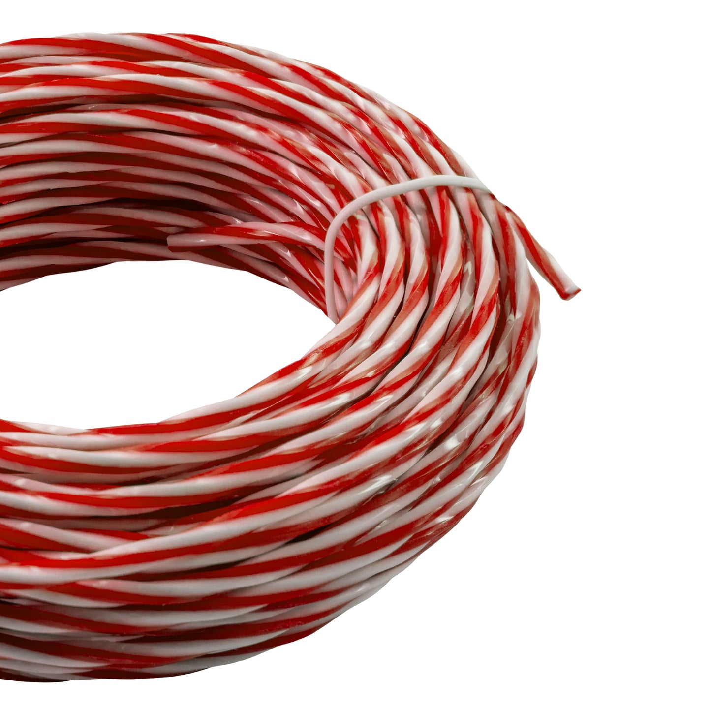 15m Dual Core Twisted Red Chess Trimmer Line, 3mm