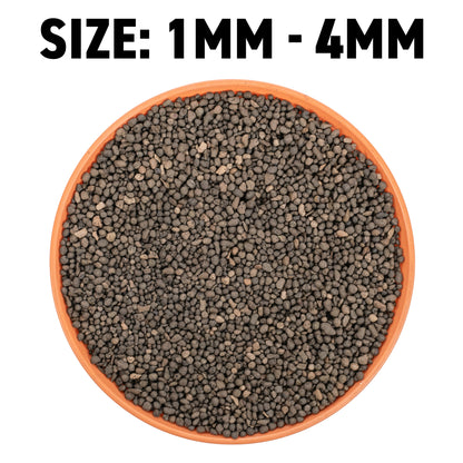 Clay Hydroponic Aggregate Pebbles, 1mm - 4mm