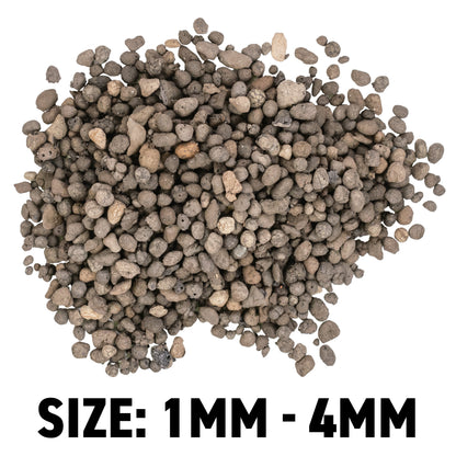 Clay Hydroponic Aggregate Pebbles, 1mm - 4mm