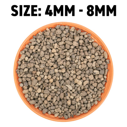 Clay Hydroponic Aggregate Pebbles, 4mm - 8mm
