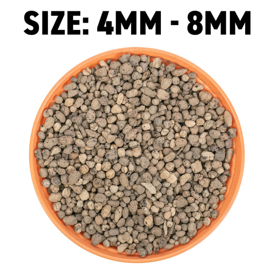Clay Hydroponic Aggregate Pebbles, 4mm - 8mm
