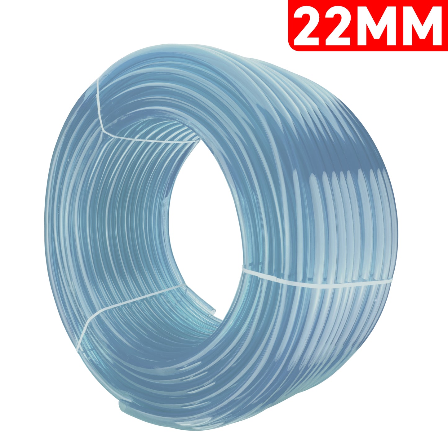 22mm x 28mm Clear PVC Tech Hose