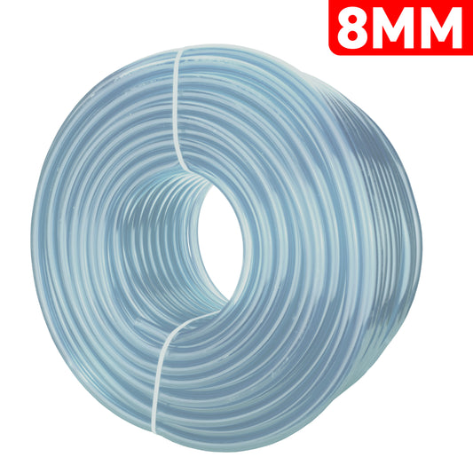 8mm x 10mm Clear PVC Tech Hose
