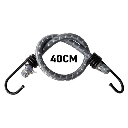 Bungee Loop with Metal Hooks, 40cm