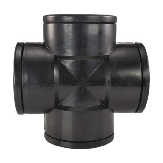 Polypropylene 4-way Female BSP Cross Splitter, 2"