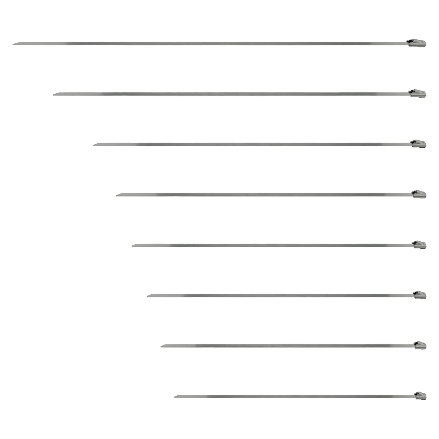 Stainless Steel Cable Ties, 4.6mm x 125mm
