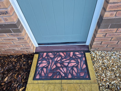 3D Embossed Doormat, 75cm x 45cm - Wooden