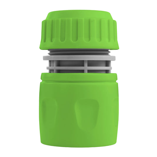1/2" Female Hose Connector, Green & Grey