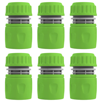 1/2" Female Hose Connector, Green & Grey