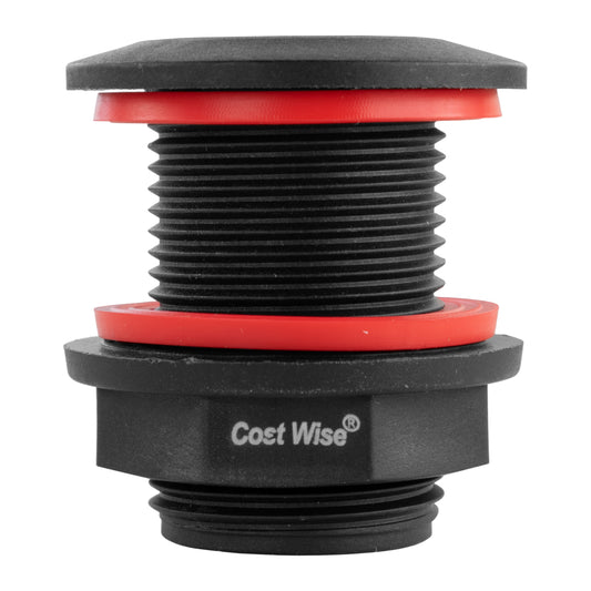 Water Tank Bulkhead Drain Plug, 3/4"