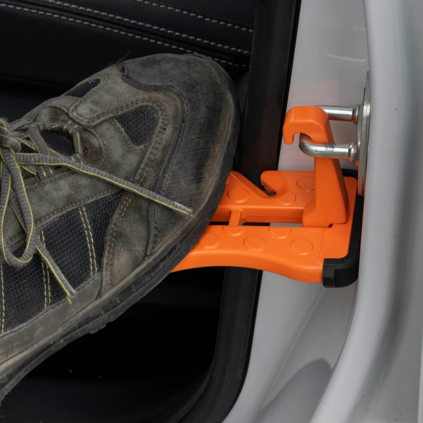 Type B Vehicle Car Door Step Up Ladder, Orange