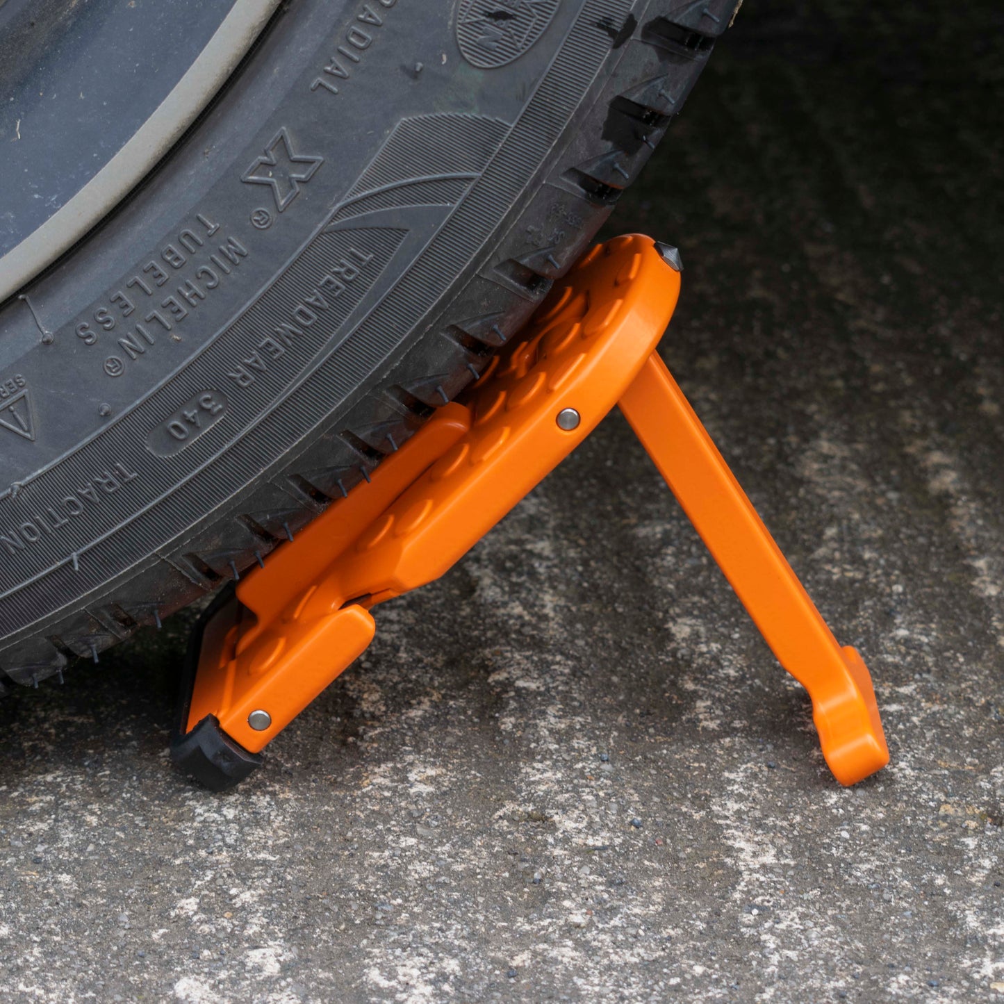 Type B Vehicle Car Door Step Up Ladder, Orange