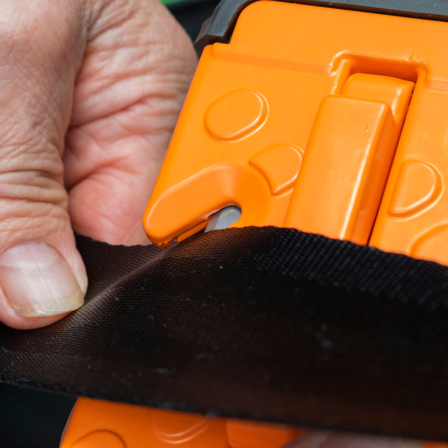 Type B Vehicle Car Door Step Up Ladder, Orange