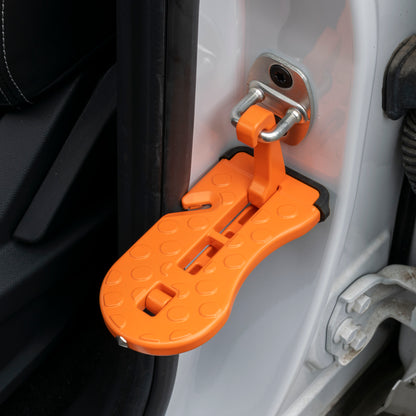 Type B Vehicle Car Door Step Up Ladder, Orange