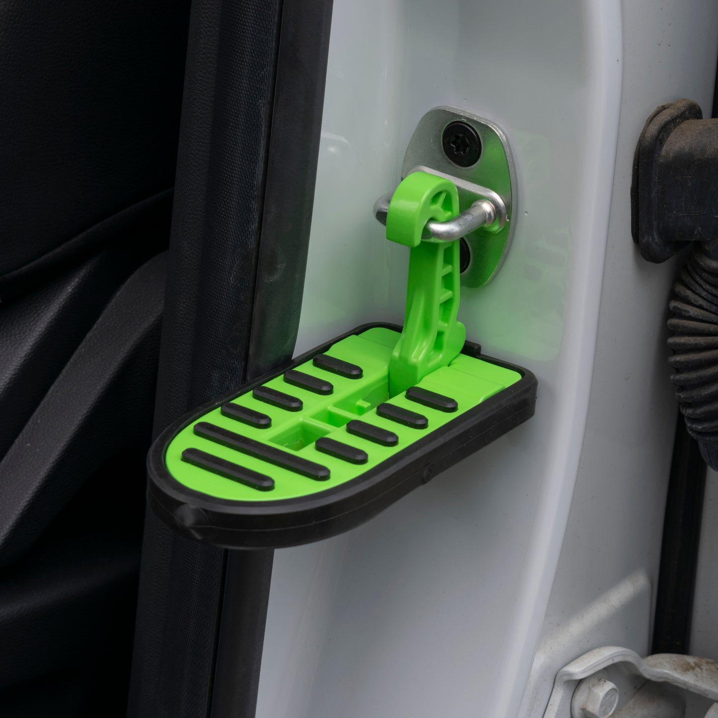Type C Vehicle Car Door Step Up Ladder, Green