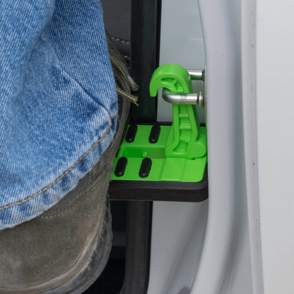 Type C Vehicle Car Door Step Up Ladder, Green