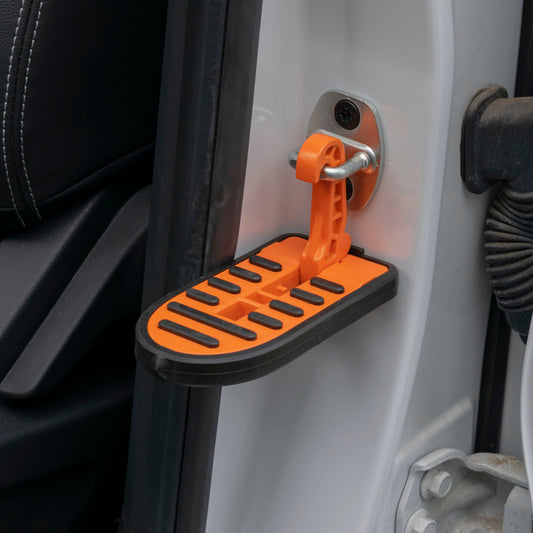 Type C Vehicle Car Door Step Up Ladder, Orange