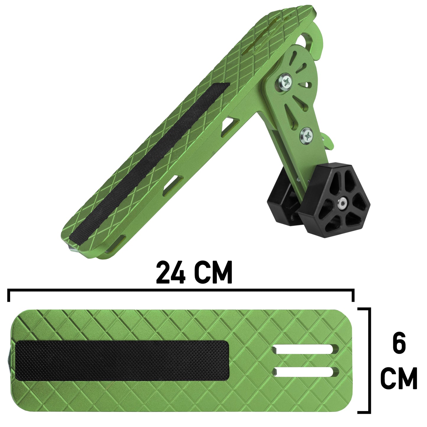 Type E Vehicle Car Door Step Up Ladder, Green