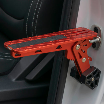 Type E Vehicle Car Door Step Up Ladder, Red