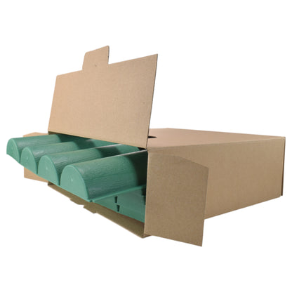Green Wood Effect Palisade Lawn Edging, 2.5m