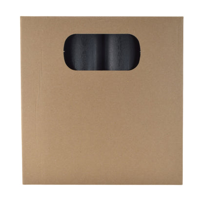 Black Wood Effect Palisade Lawn Edging, 2.5m