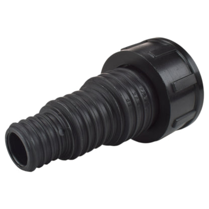 Stepped Barbed Connector for 20mm/ 25mm/ 32mm Hose, 1.25" BSPF