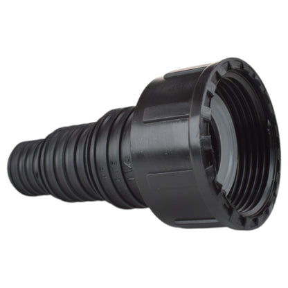 Stepped Barbed Connector for 20mm/ 25mm/ 32mm Hose, 1.25" BSPF