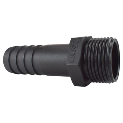 25mm Barbed Adapter with 1" BSP Male Thread