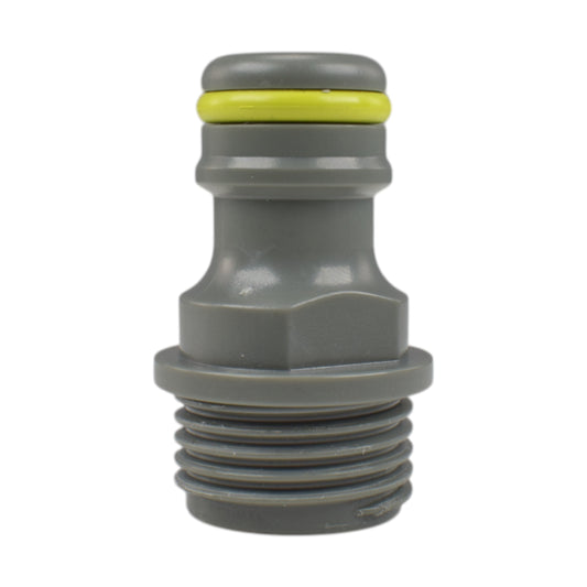 Male Tap Connector – 1/2” BSPM, Lime