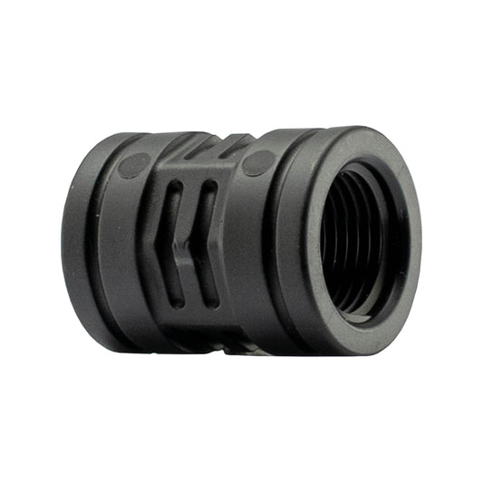 Polypropylene Straight Inline Socket Connector, 1/2"