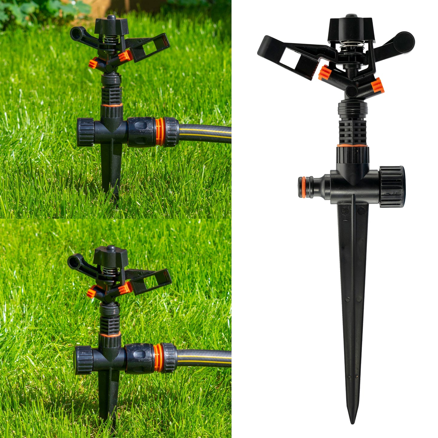 Pulsating Lawn Sprinkler on Spike, Eco line
