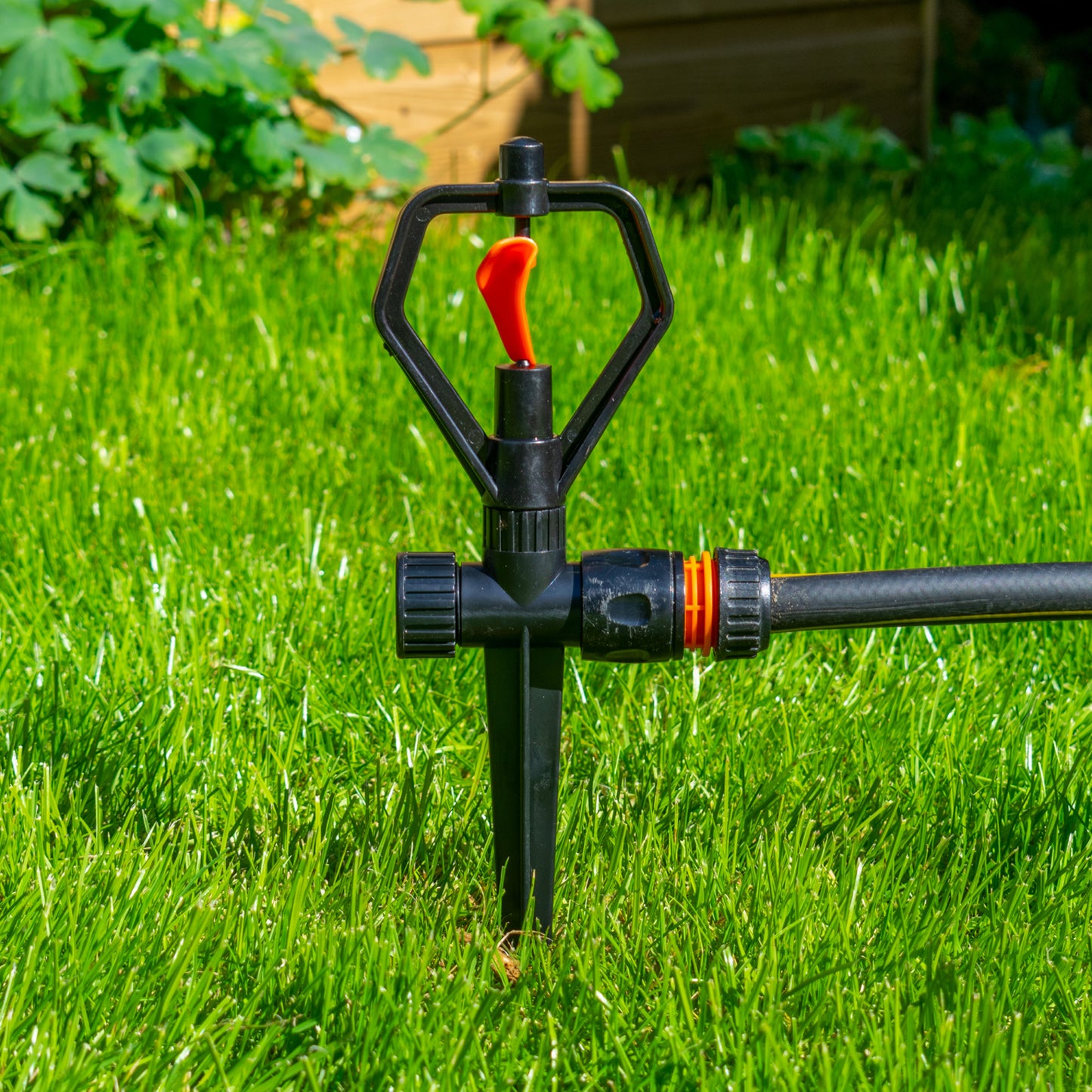 Rotary Butterfly Lawn Sprinkler on Spike, Eco line