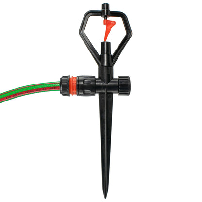 Rotary Butterfly Lawn Sprinkler on Spike, Eco line