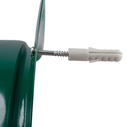 Green Metal Hose Hanger