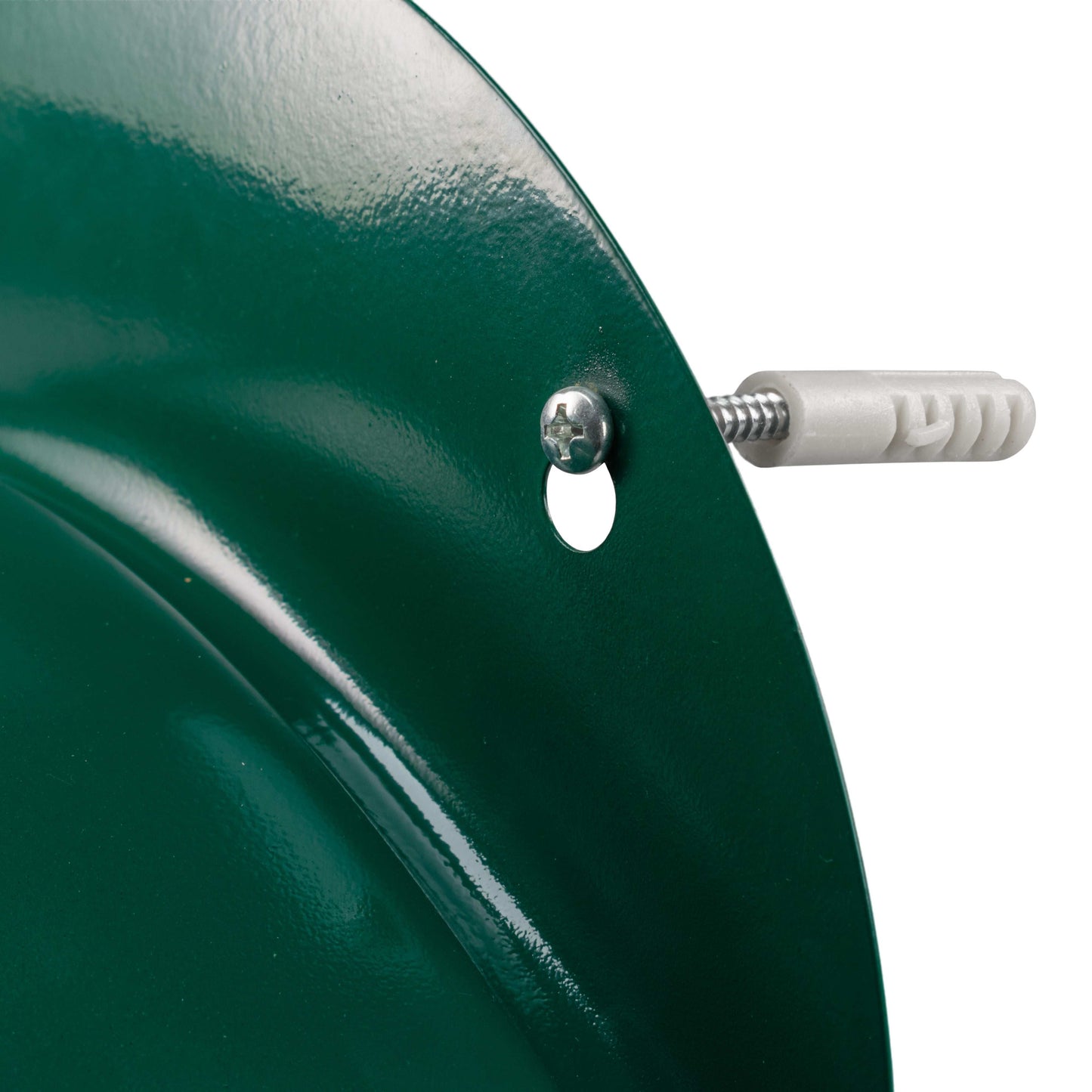 Green Metal Hose Hanger