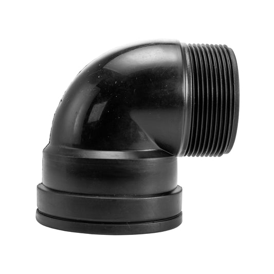 Polypropylene Male to Female BSP Threaded Elbow, 1.5"