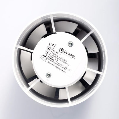 Euro Axial Bathroom Extraction Fan, 120mm