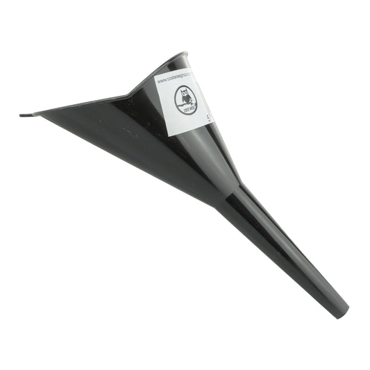 Small Vehicle Funnel with Angled Mouth, Black