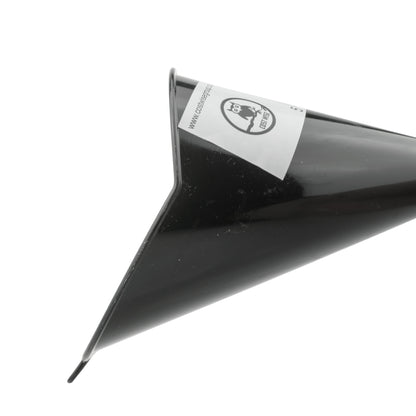 Small Vehicle Funnel with Angled Mouth, Black