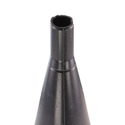 21cm Wide Mouthed Fuel Funnel with Straight Spout, Grey