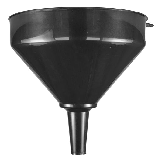 25cm (10") Wide Mouthed Fuel Funnel, Black