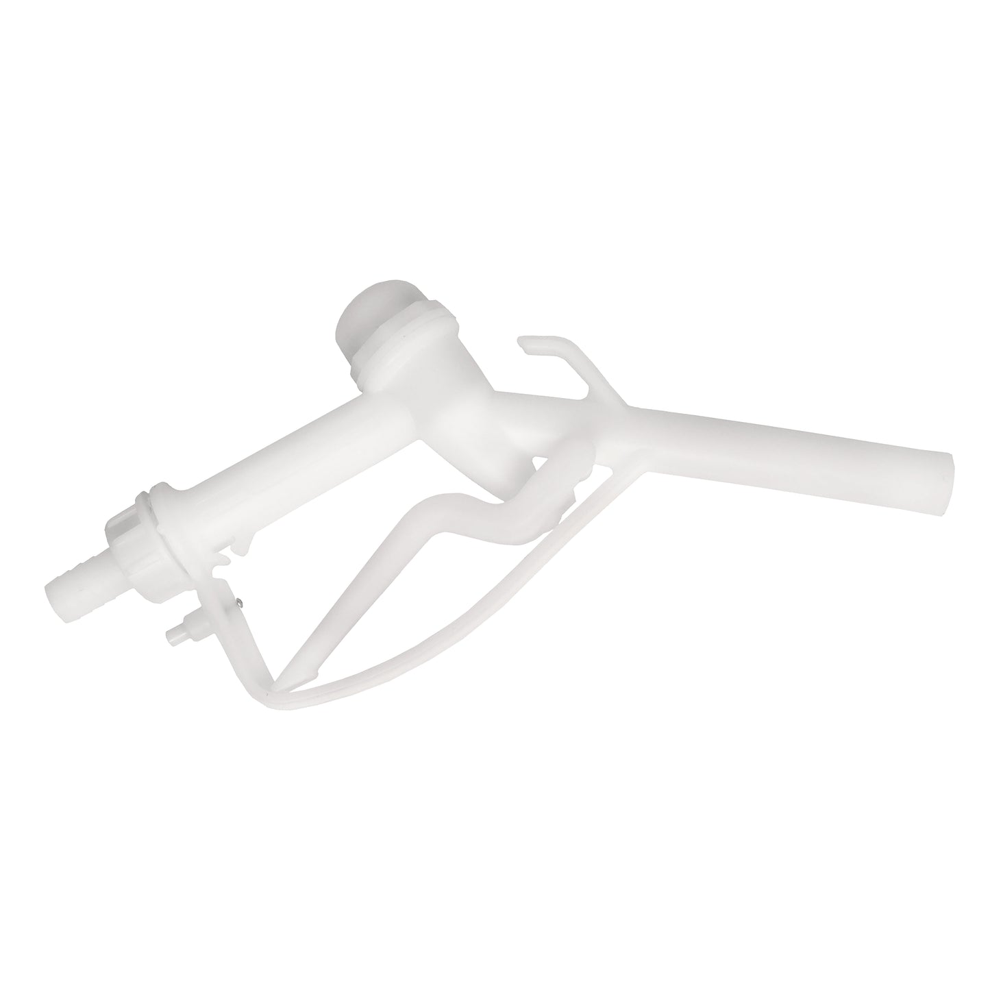 White Fuel Dispensing Nozzle for 3/4" Hose with 25mm Outlet