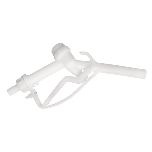 White Fuel Dispensing Nozzle for 1" Hose with 25mm Outlet