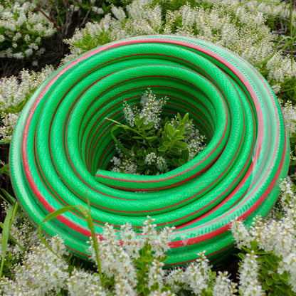 1/2" Green Premium Garden Hose Pipe, 6-Layer