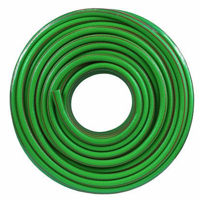 1/2" Green Premium Garden Hose Pipe, 6-Layer
