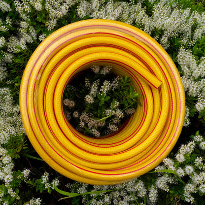 1/2" Yellow Premium Garden Hose Pipe, 6-Layer