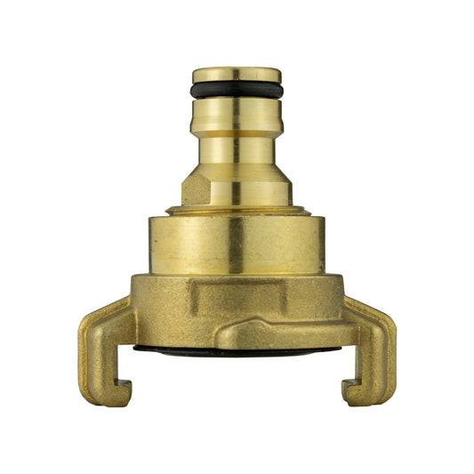 Brass GEKA Style Claw Male Hosepipe Connector